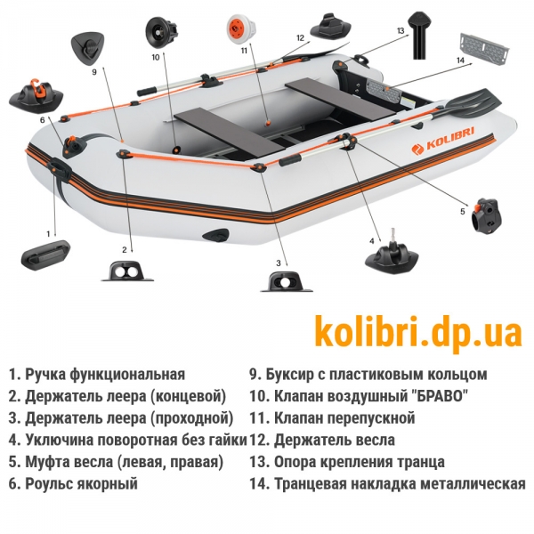 Моторные килевые лодки пвх, килевая надувная лодка Kolibri КМ-330D настил из алюминия